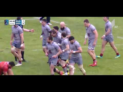 Rugby: Russia Vs Georgia - რაგბი: რუსეთი - საქართველო 6-22 ( მიმოხილვა)- 17/03/2019